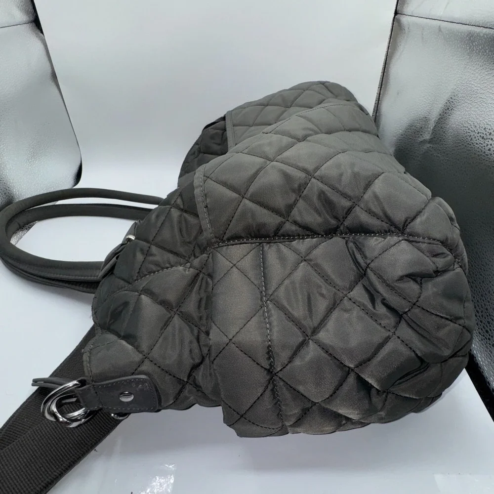 Storksak Bobby Diaper Bag Bottle Bag Pacifier Bag Gray Changing Pad 4‎ Piece Set